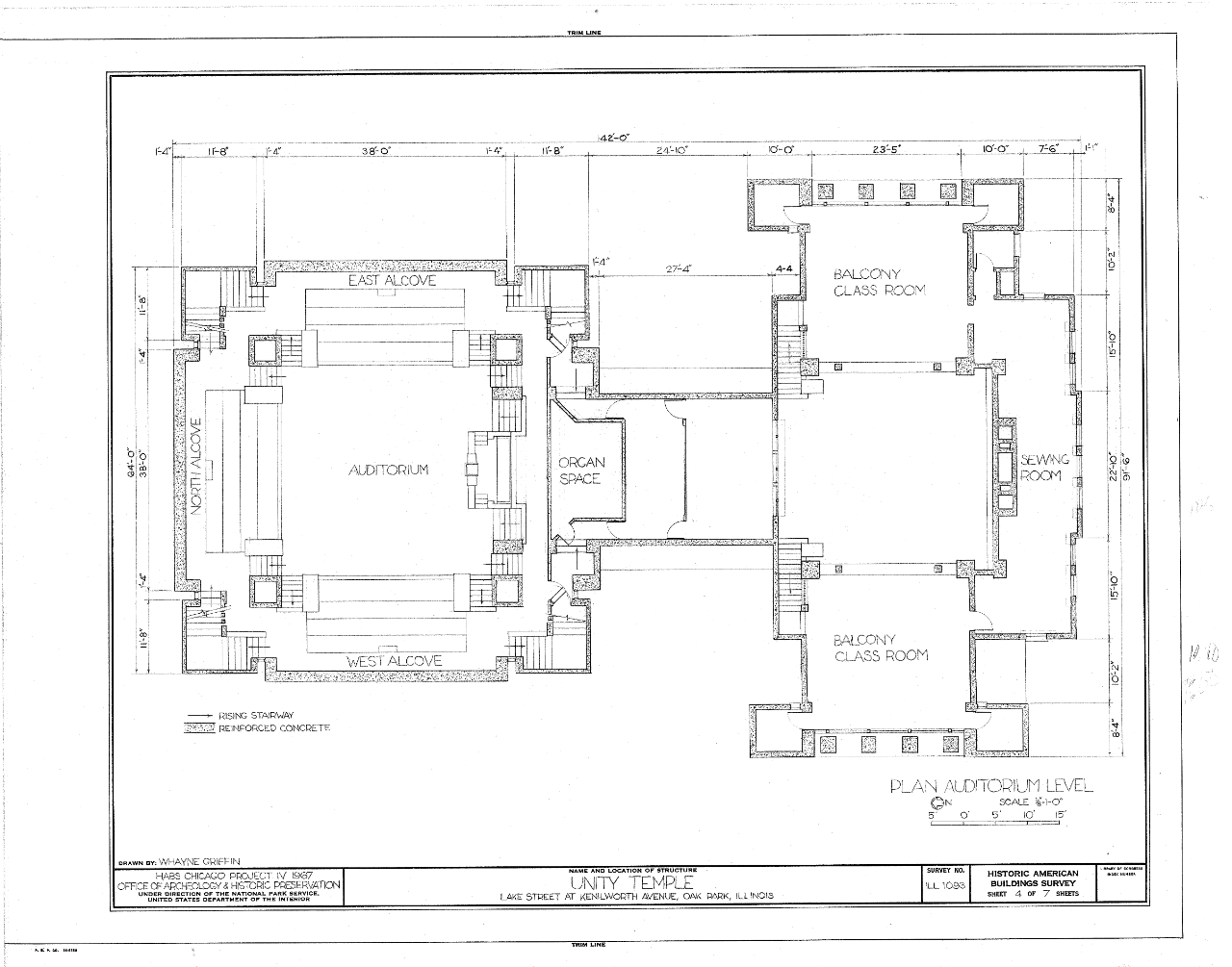 联合教堂 unity temple 赖特