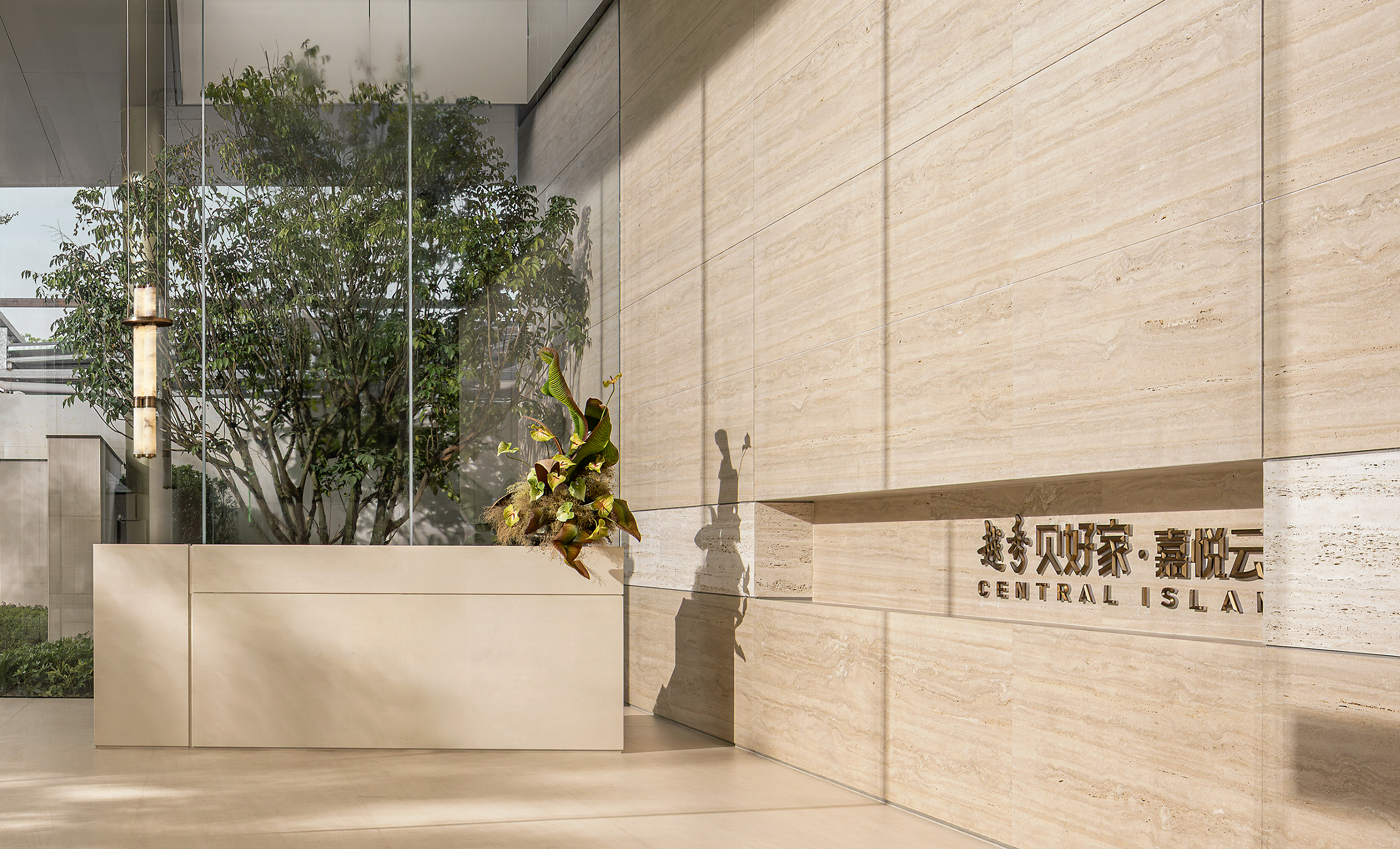 新作 . 矩阵纵横 越秀嘉悦云启:光影为序,留白生境